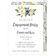 Gray and Ivory Roses Invitations Image 6 of 7